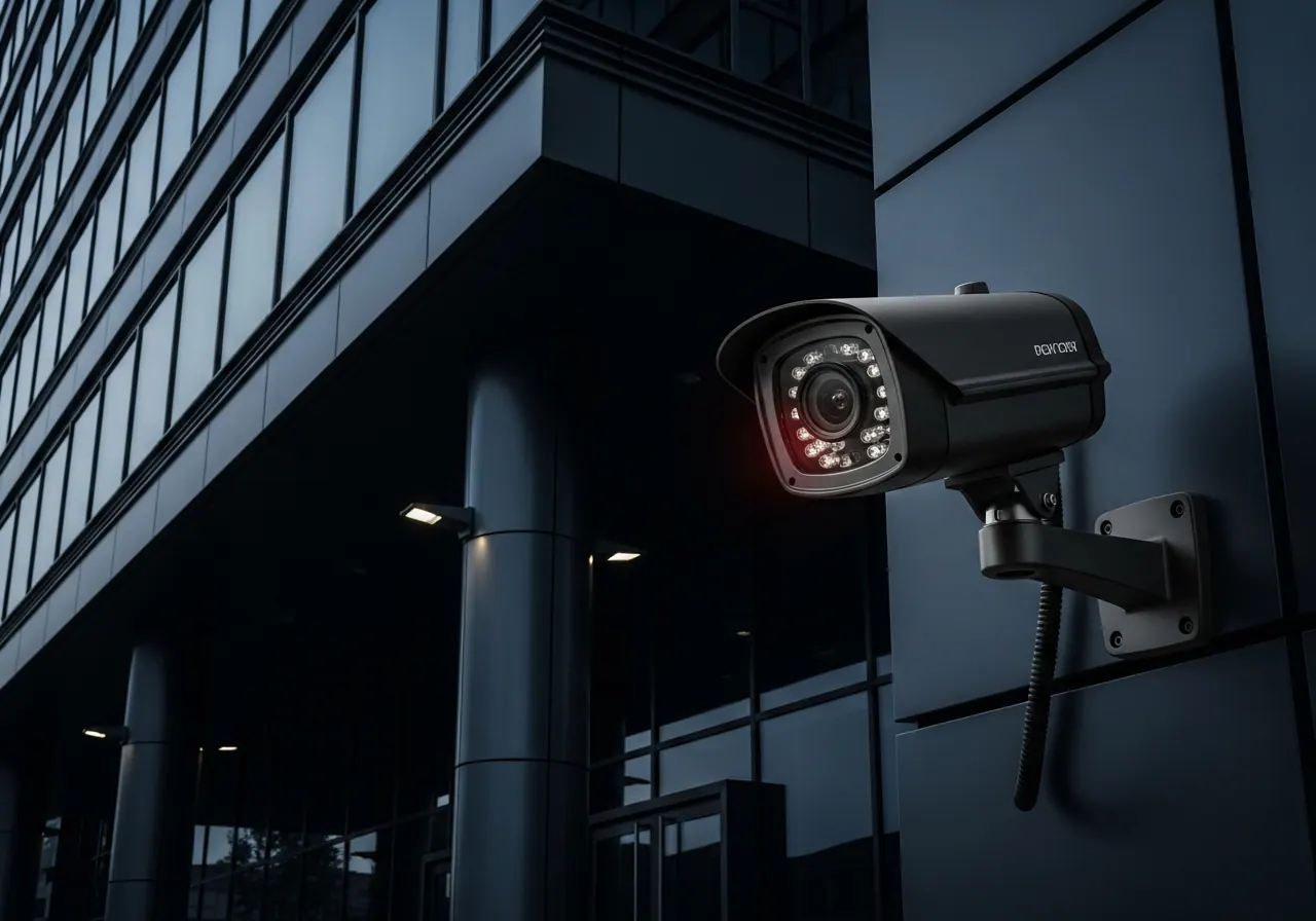 CCTV kamera u poslovnoj zgradi